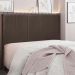 Cabeceira King 1,95m Ravenna Veludo Marrom - Pallazio