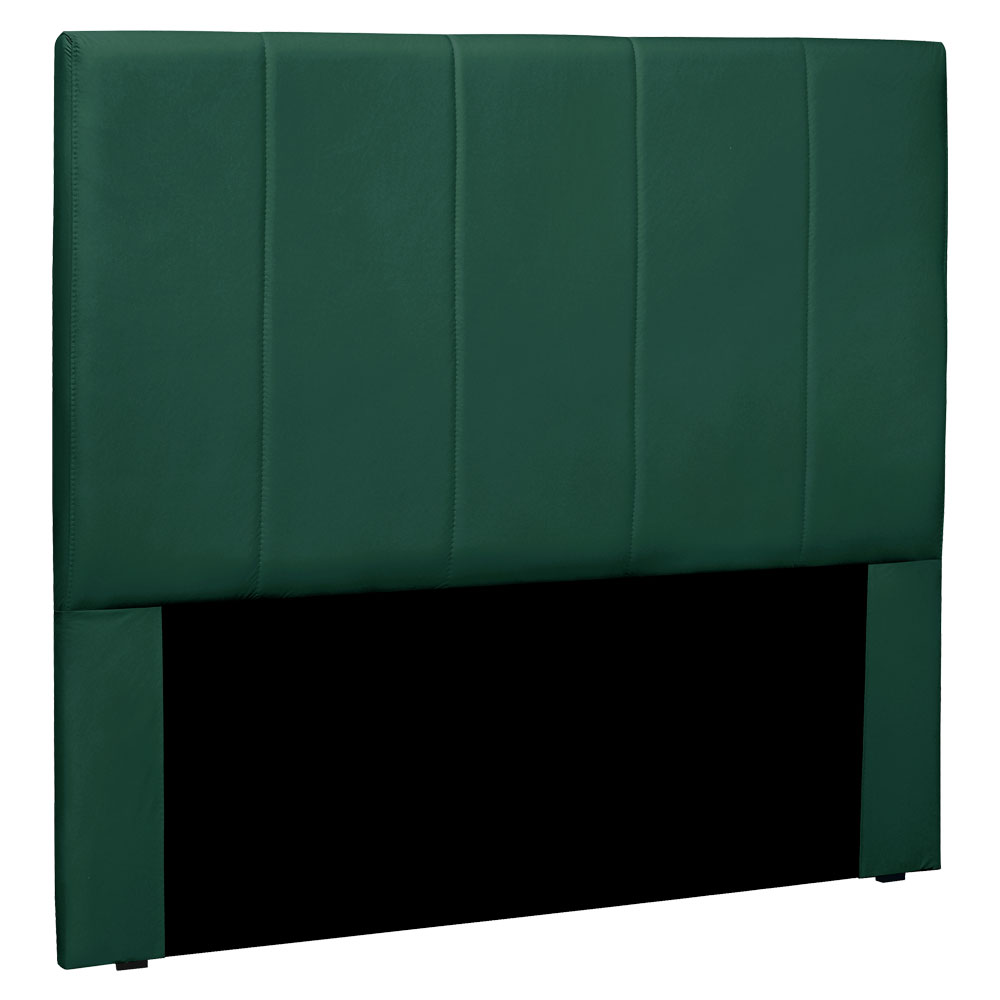 Cabeceira King 1,95m Ravenna Veludo Verde Floresta - Pallazio