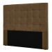 Cabeceira King 1,95m Santiago Suede Caramelo - Pallazio