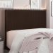 Cabeceira King 1,95m Sevilha Suede Marrom - Pallazio