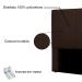 Cabeceira King 1,95m Sevilha Suede Marrom - Pallazio