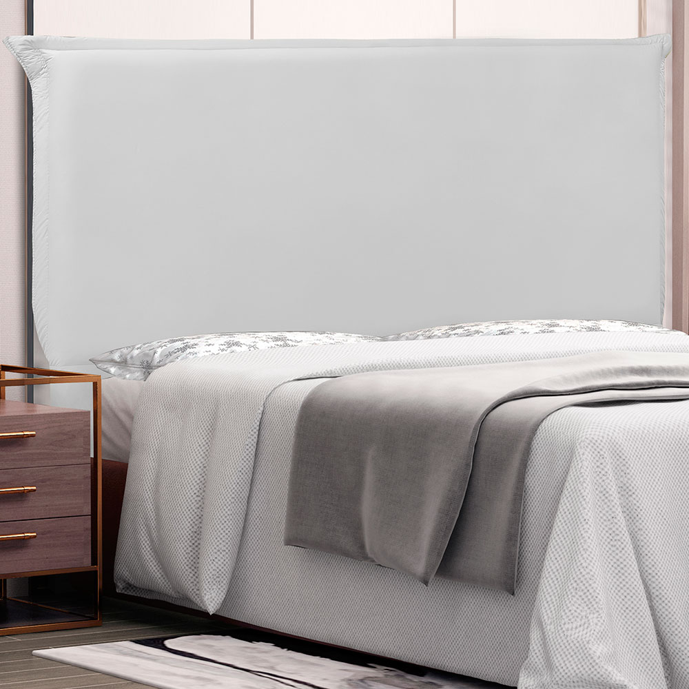 Cabeceira King 1,95m Veneza Corano Branco - Pallazio