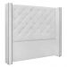 Cabeceira King 1,95m Vicenza Corano Branco - Pallazio