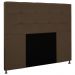 Cabeceira King 1,95m Zurique Suede Marrom - Pallazio