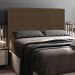 Cabeceira King 1,95m Zurique Suede Marrom - Pallazio