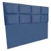 Cabeceira Modulada Casal 1,40m Lorena Suede Azul Marinho - Pallazio