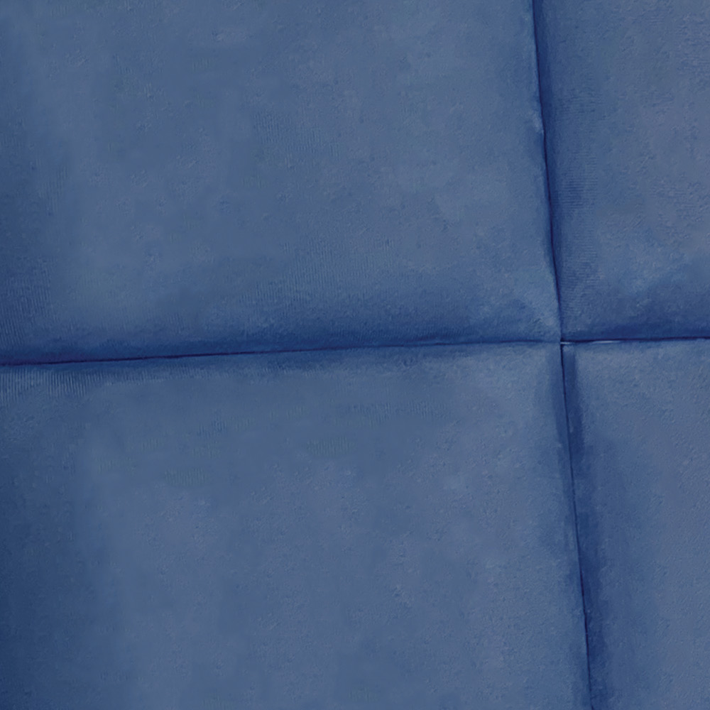 Cabeceira Modulada Casal 1,40m Lorena Suede Azul Marinho - Pallazio
