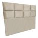 Cabeceira Modulada Solteiro 0,90m Lorena Suede Bege - Pallazio