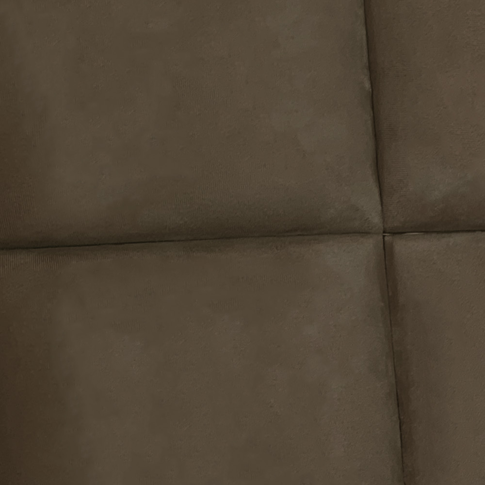 Cabeceira Modulada Solteiro 0,90m Lorena Suede Marrom - Pallazio