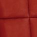 Cabeceira Modulada Solteiro 0,90m Lorena Suede Vermelho - Pallazio
