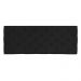 Cabeceira Painel Capitonê Casal 1,40m Jade Suede Preto - Pallazio