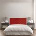 Cabeceira Painel Capitonê Casal 1,40m Jade Suede Vermelho - Pallazio