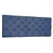 Cabeceira Painel Capitonê Solteiro 0,90m Jade Suede Azul Marinho - Pallazio