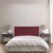 Cabeceira Painel Capitonê Solteiro 0,90m Jade Suede Marsala - Pallazio