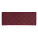 Cabeceira Painel Capitonê Solteiro 0,90m Jade Suede Marsala - Pallazio