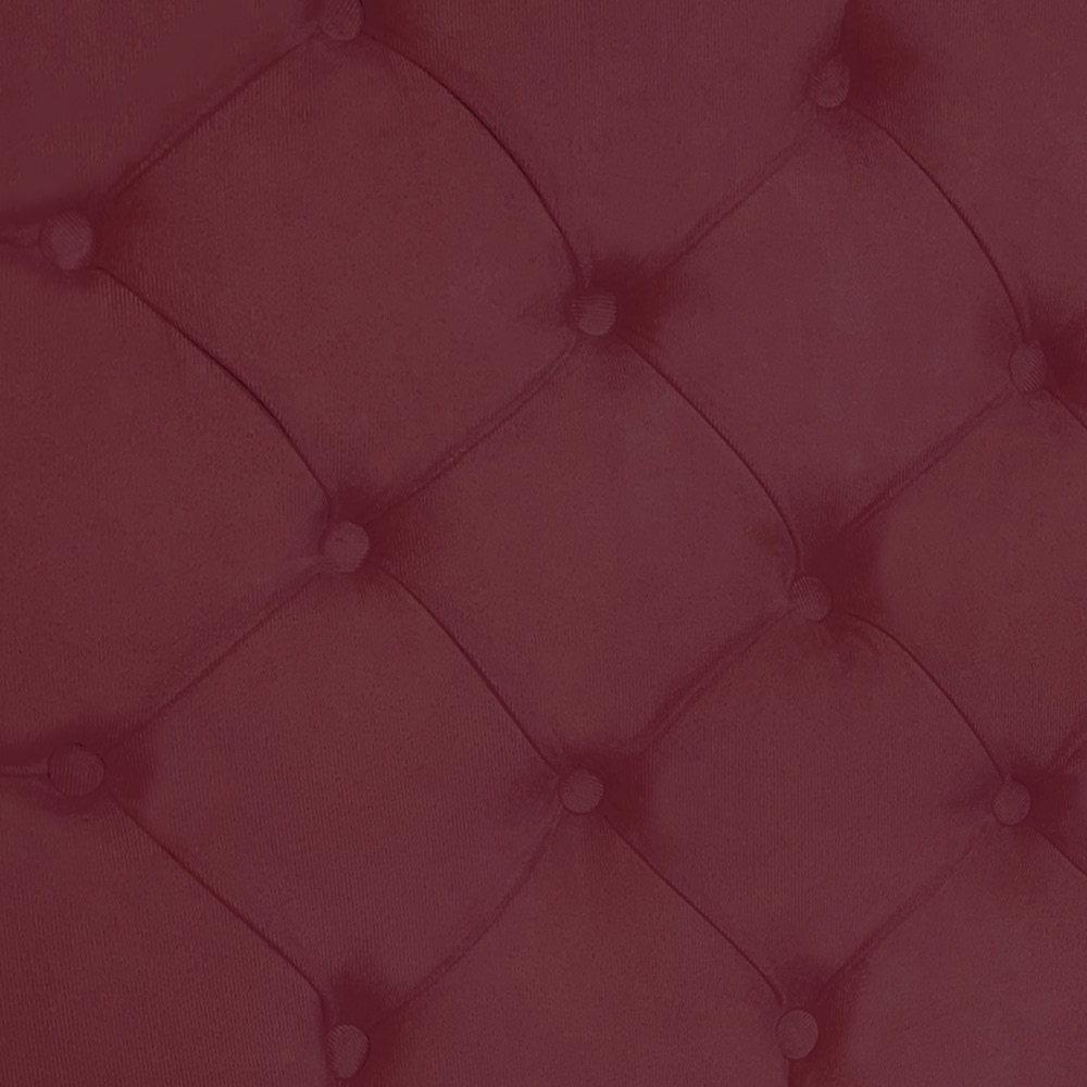 Cabeceira Painel Capitonê Solteiro 0,90m Jade Suede Marsala - Pallazio