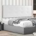 Cabeceira Painel Casal 1,40m Berlim Corano Branco - Pallazio