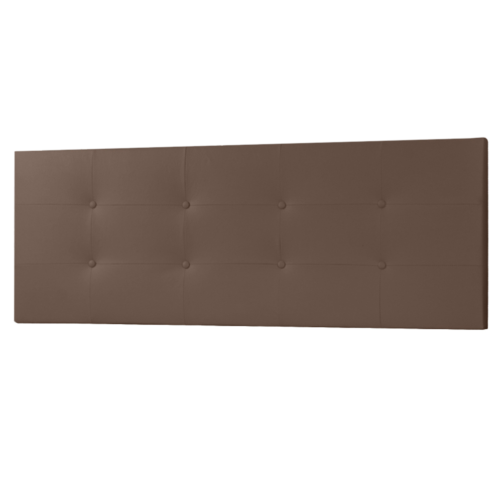 Cabeceira Painel Casal 1,40m Berlim Corano Marrom - Pallazio
