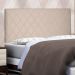 Cabeceira Painel Casal 1,40m Esmeralda Suede Bege - Pallazio