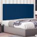 Cabeceira Painel Casal 1,40m Ravenna Suede Azul Marinho - Pallazio