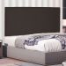 Cabeceira Painel Casal 1,40m Ravenna Suede Marrom Café - Pallazio