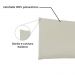 Cabeceira Painel Casal 1,40m Veneza Corano Marfim - Pallazio