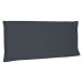 Cabeceira Painel Casal 1,40m Veneza Suede Cinza - Pallazio