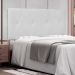 Cabeceira Painel King 1,95m Aquilla Corano Branco - Pallazio
