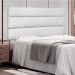 Cabeceira Painel King 1,95m La Italiana Corano Branco - Pallazio