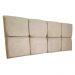Cabeceira Painel King 1,95m Nina Suede Bege - Pallazio