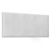 Cabeceira Painel King 1,95m Ravenna Corano Branco - Pallazio