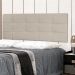 Cabeceira Painel King 1,95m Roma Corano Bege - Pallazio