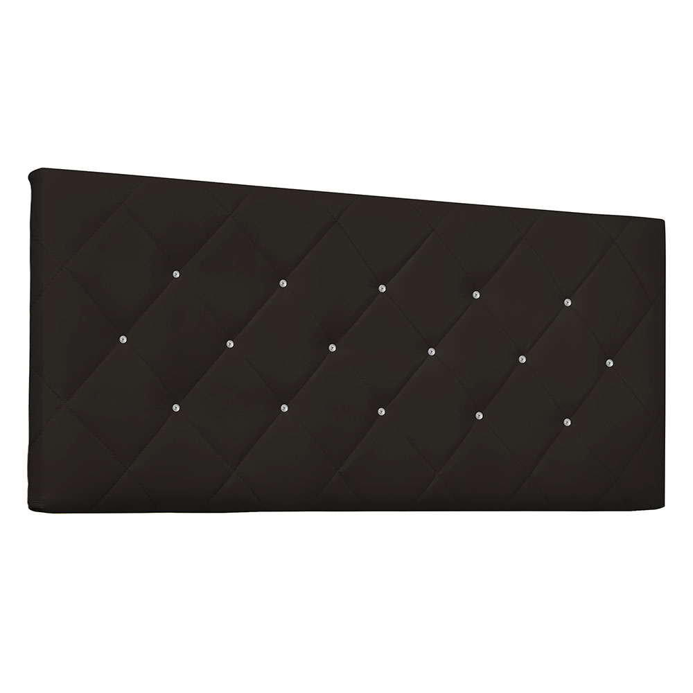 Cabeceira Painel King 1,95m Tânia Corano Marrom - Pallazio
