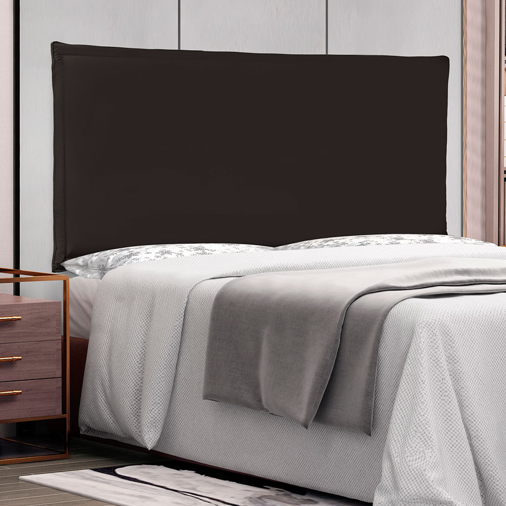 Cabeceira Painel King 1,95m Veneza Corano Marrom - Pallazio