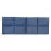 Cabeceira Painel Modulada Queen 1,60m Lorena Suede Azul Marinho - Pallazio