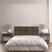 Cabeceira Painel Modulada Queen 1,60m Lorena Suede Marrom - Pallazio