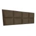Cabeceira Painel Modulada Queen 1,60m Lorena Suede Marrom - Pallazio