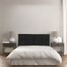 Cabeceira Painel Modulada Solteiro 0,90m Lorena Suede Preto - Pallazio