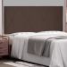 Cabeceira Painel Queen 1,60m Aquilla Suede Marrom Café - Pallazio