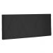 Cabeceira Painel Queen 1,60m Aquilla Suede Preto - Pallazio