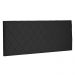 Cabeceira Painel Queen 1,60m Esmeralda Suede Preto - Pallazio