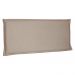 Cabeceira Painel Queen 1,60m Veneza Suede Bege - Pallazio
