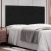 Cabeceira Painel Solteiro 0,90m Aquilla Corano Preto - Pallazio