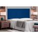 Cabeceira Painel Solteiro 0,90m Aquilla Suede Azul Marinho - Pallazio