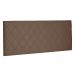 Cabeceira Painel Solteiro 0,90m Esmeralda Suede Caramelo - Pallazio
