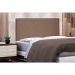 Cabeceira Painel Solteiro 0,90m Esmeralda Suede Caramelo - Pallazio