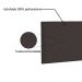 Cabeceira Painel Solteiro 0,90m Esmeralda Suede Marrom Café - Pallazio
