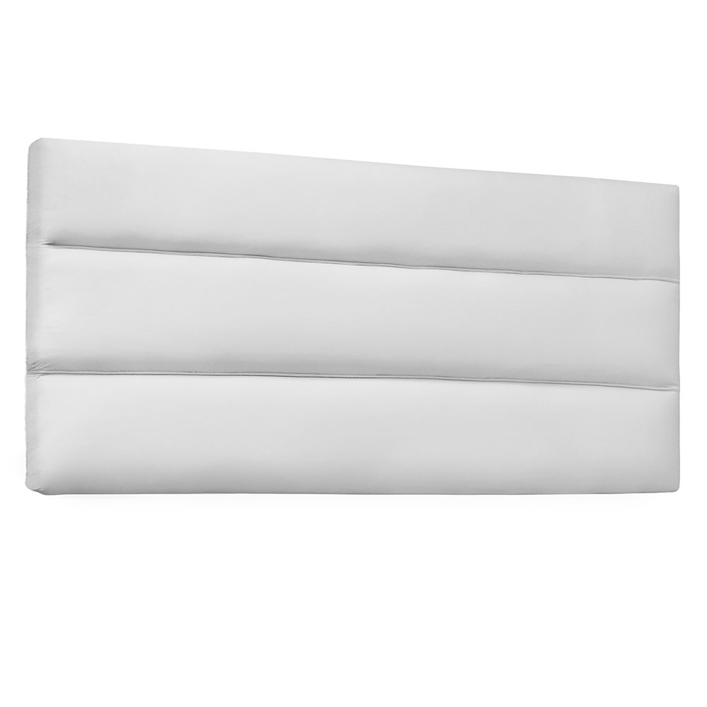 Cabeceira Painel Solteiro 0,90m La Italiana Corano Branco - Pallazio