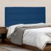 Cabeceira Painel Solteiro 0,90m La Italiana Suede Azul Marinho - Pallazio