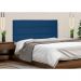 Cabeceira Painel Solteiro 0,90m La Italiana Suede Azul Marinho - Pallazio